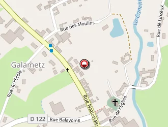 Carte de Detappe Claude à Galametz