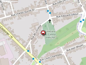 Carte de De Rycke à Aniche