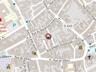 Carte de Artisty à Denain