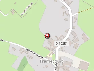 Carte de Ecole à Framecourt