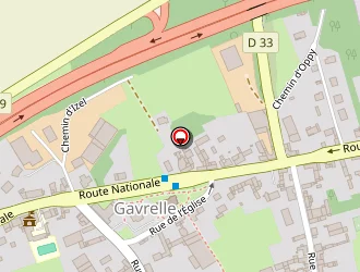 Carte de Dubois Vincent à Gavrelle