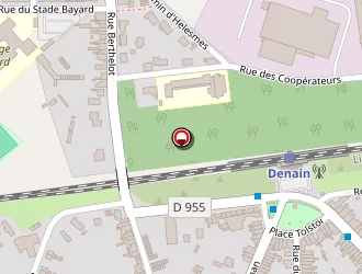 Carte de Lermitte Warren à Denain