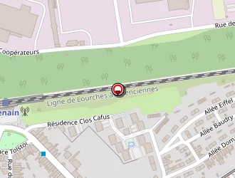 Carte de Centre De Soins Infirmiers à Denain