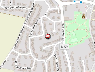 Carte de Dussart Amandine Alexia à Saultain