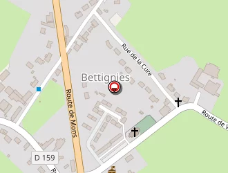 Carte de Lefebvre à Bettignies