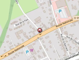 Carte de Dream Massage à Brebières