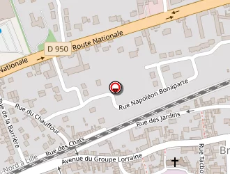 Carte de Paroisse à Brebières