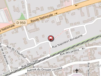 Carte de Ketels à Brebières