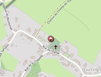 Carte de Neerdael à Gussignies