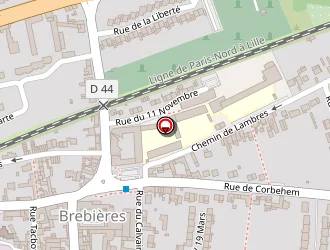 Carte de Guitteny Kévin à Brebières