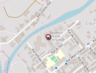 Carte de Ecole De Garçons à Courchelettes