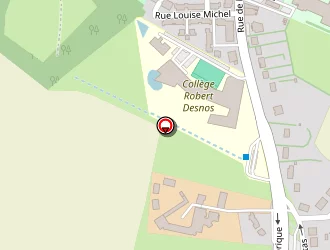 Carte de Collège Robert Desnos à Masny