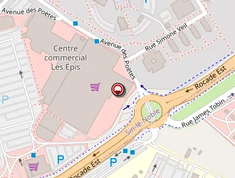 Carte de Auchan Drive à Sin-le-noble