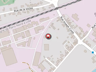 Carte de Café De La Paix à Courchelettes