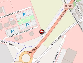 Carte de Socor à Dechy