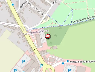 Carte de Décathlon à Lambres-lez-douai