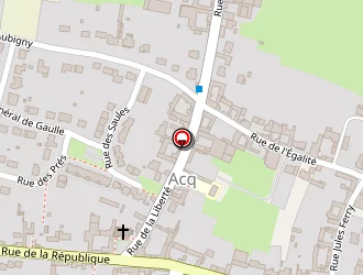 Carte de Bernard Jacques à Acq