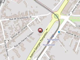 Carte de Auchan Drive à Valenciennes