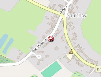 Carte de Ecole Maternelle à Saulchoy