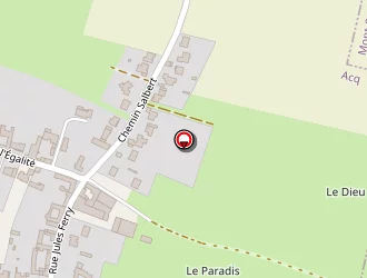 Carte de Vandeville à Acq