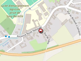 Carte de Ufa Savy Berlette à Savy-berlette