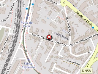 Carte de Le Troubadour à Valenciennes