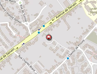 Carte de Evandis Sambre Hainaut à Valenciennes