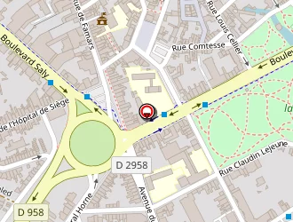 Carte de Association Bethsaïde à Valenciennes