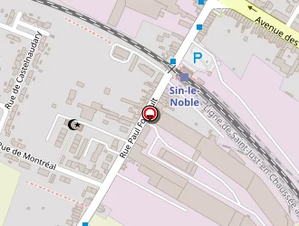 Carte de Houriez Rémy à Sin-le-noble