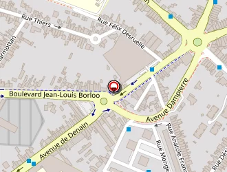 Carte de La Capsule à Valenciennes