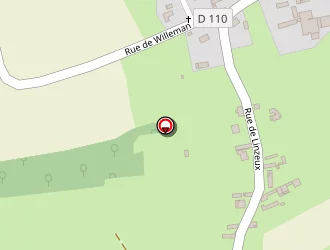 Carte de Unéal à Oeuf-en-ternois