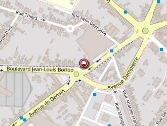 Carte de Dali Farid à Valenciennes