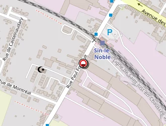 Carte de Forminter Nord à Sin-le-noble