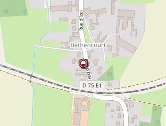 Carte de Détourne Roger à Tincques