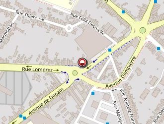 Carte de Spar à Valenciennes