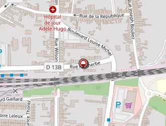 Carte de Alain Plaisant à Somain