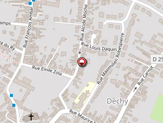 Carte de Comelec à Dechy