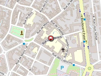 Carte de Valrest à Valenciennes