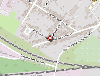 Carte de Simastock Sin2 à Sin-le-noble