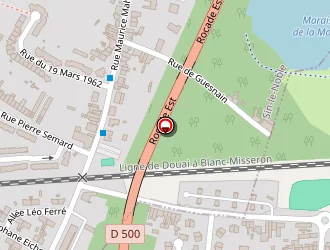 Carte de Le Galibot à Dechy