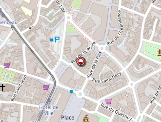 Carte de Jacadi à Valenciennes