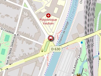 Carte de Chrono'permis à Valenciennes