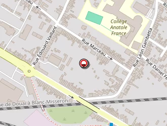 Carte de Microcar Wibaut Automobiles Concessionnaire à Sin-le-noble