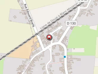 Carte de Boulodrome à Erre