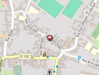 Carte de La Boutique à Hornaing