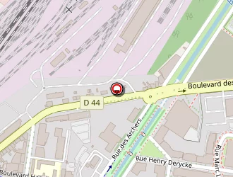 Carte de Pôle Emploi à Valenciennes