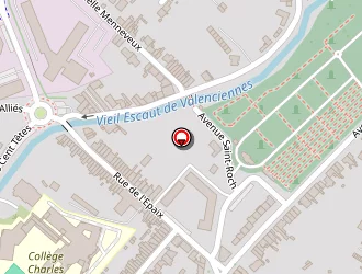 Carte de Sacem à Valenciennes