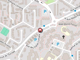 Carte de Collège Lavoisier à Saint-saulve