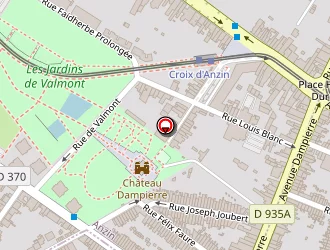 Carte de Avos Services à Valenciennes