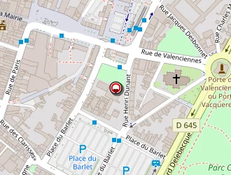 Carte de Télé Vidéo Services à Douai